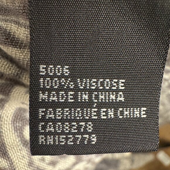 Boho Grey Paisley Kimono Lightweight Beach Cover Up Resort Wear - Picture 5 of 7